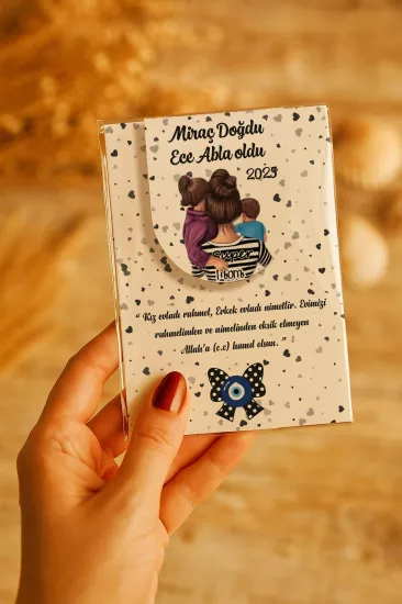 Kişiye Özel Mıknatıslı Kitap Ayracı Hediyelikleri