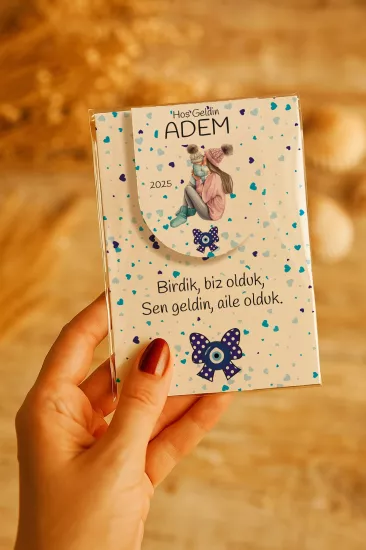 Kişiye Özel Mıknatıslı Kitap Ayracı Hediyelikleri
