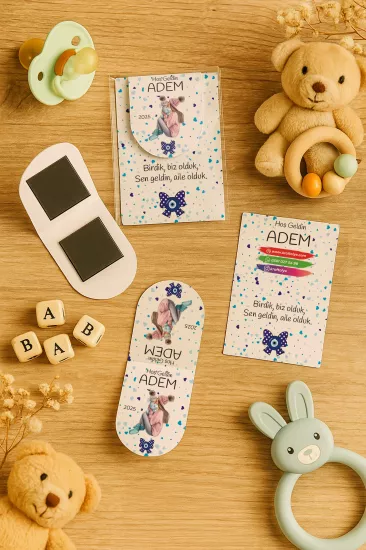 Kişiye Özel Mıknatıslı Kitap Ayracı Hediyelikleri