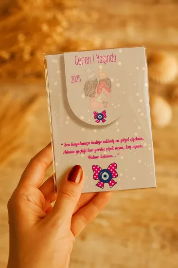 Kişiye Özel Mıknatıslı Kitap Ayracı Hediyelikleri