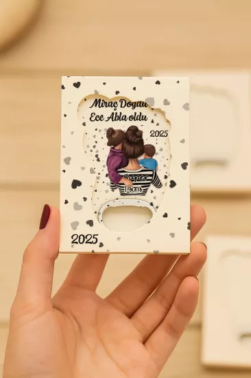 Ayak İzi Açacak Magnet | Bebek Hediyelikleri