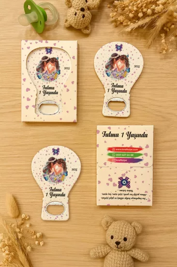 Kutulu Balon Açacak Magnet – Yeni Doğan, Baby Shower, Doğum Günü, Diş Buğdayı Hediyesi