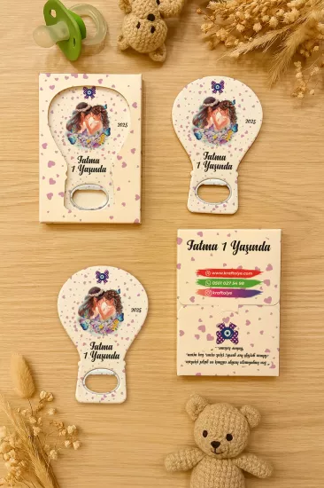 Kutulu Balon Açacak Magnet – Yeni Doğan, Baby Shower, Doğum Günü, Diş Buğdayı Hediyesi