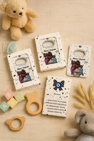 Yeni Doğan ve Baby Shower Açacak Magnet | Kutulu Hediyelik
