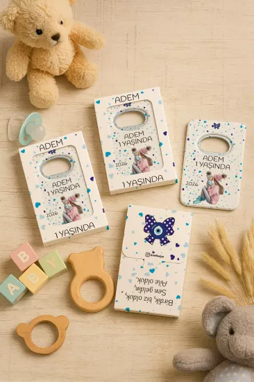 Yeni Doğan ve Baby Shower Açacak Magnet | Kutulu Hediyelik