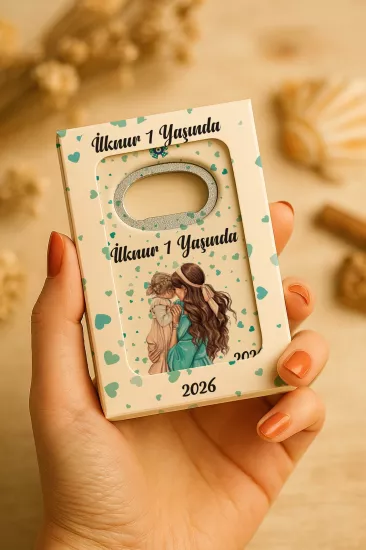 Yeni Doğan ve Baby Shower Açacak Magnet | Kutulu Hediyelik