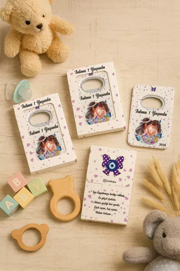 Yeni Doğan ve Baby Shower Açacak Magnet | Kutulu Hediyelik