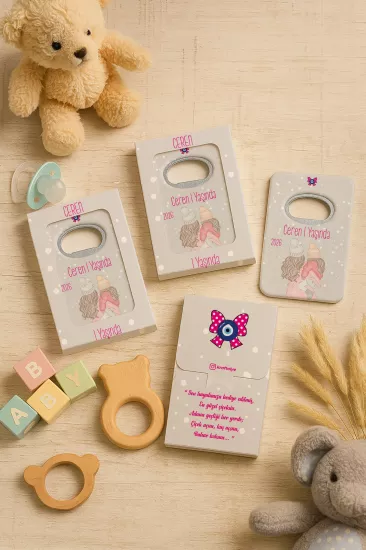 Yeni Doğan ve Baby Shower Açacak Magnet | Kutulu Hediyelik