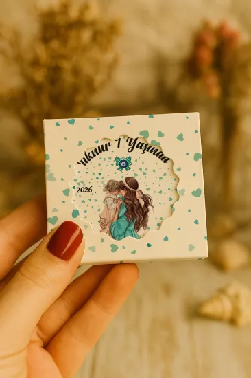 Kişiye Özel Kutulu Açacak Magnet|Özel Gün Hediyesi
