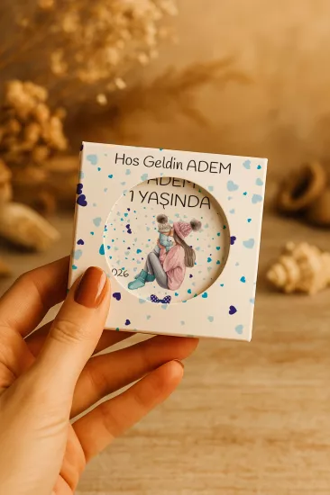 Kutulu Metal Açacak Magnet Hediyelik
