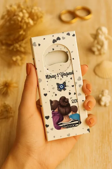 Bebek & Doğum Günü Kutulu Açacak Magnet