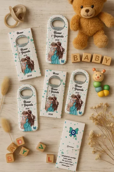 Bebek & Doğum Günü Kutulu Açacak Magnet