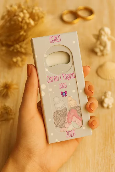 Bebek & Doğum Günü Kutulu Açacak Magnet