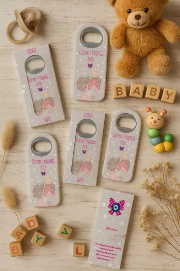 Bebek & Doğum Günü Kutulu Açacak Magnet
