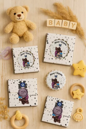 Kişiye Özel Mühürlü Kutulu Kapak Açacak Magnet