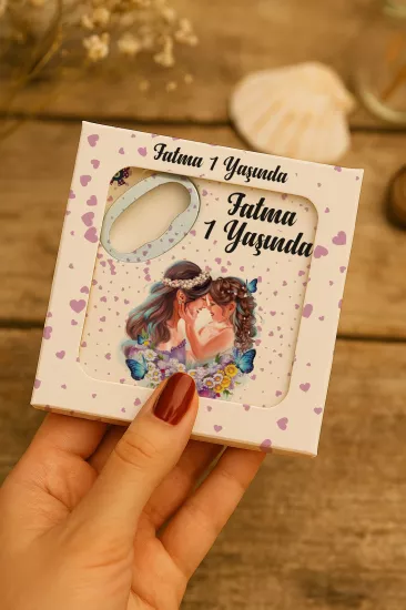 Mühürlü Kutulu Bardak Altlığı Açacak Magnet