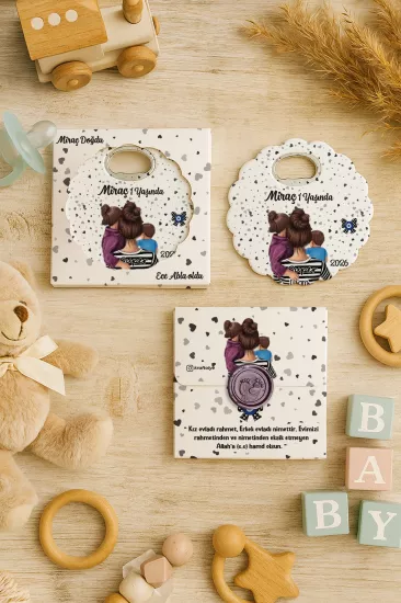 Bebek & Doğum Günü Papatya Açacak Magnetler