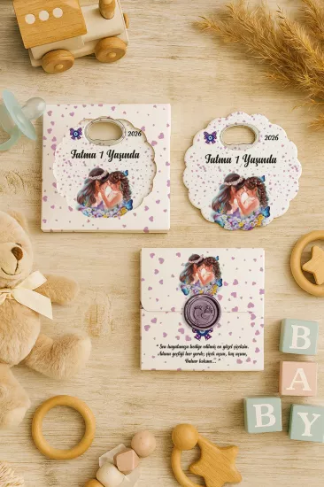 Bebek & Doğum Günü Papatya Açacak Magnetler