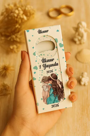 Mühürlü Kutulu Uzun Açacak Magnet