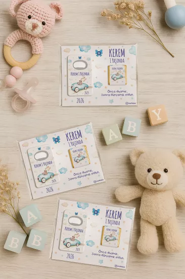 Çikolatalı Açacak Magnet – Bebek Hediyesi Magnet