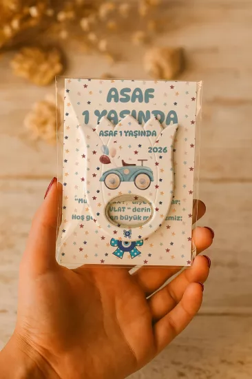 Bebek & Doğum Günü Kartlı Lale Açacak