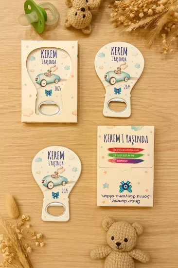 Kutulu Balon Açacak Magnet – Yeni Doğan, Baby Shower, Doğum Günü, Diş Buğdayı Hediyesi