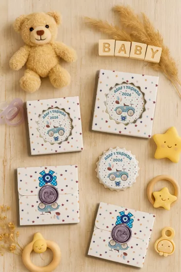 Kişiye Özel Mühürlü Kutulu Kapak Açacak Magnet