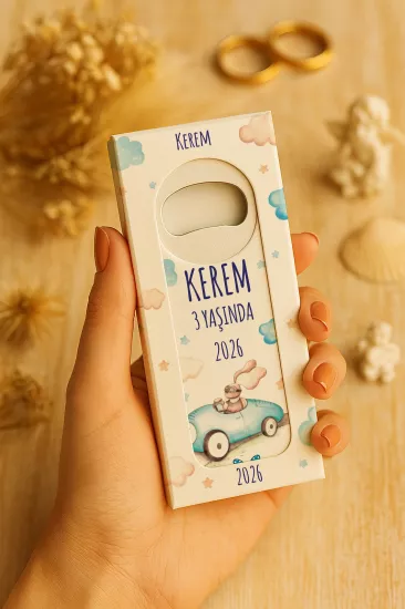 Mühürlü Kutulu Uzun Açacak Magnet