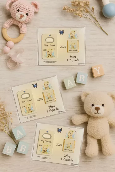 Çikolatalı Açacak Magnet – Bebek Hediyesi Magnet
