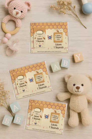 Çikolatalı Açacak Magnet – Bebek Hediyesi Magnet
