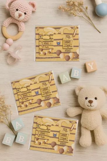 Çikolatalı Açacak Magnet – Bebek Hediyesi Magnet