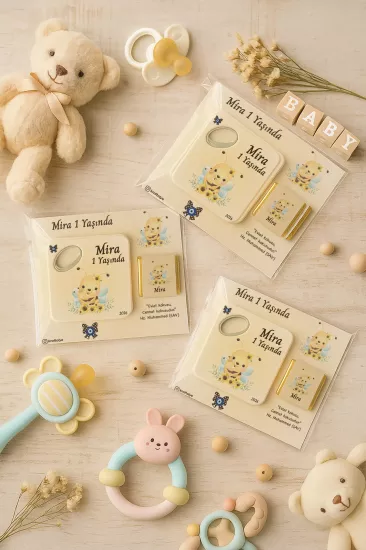 Çikolatalı Kare Bardak Altlığı Açacak Magnet