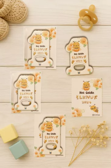Kişiye Özel 1 Yaş Açacak Magnet