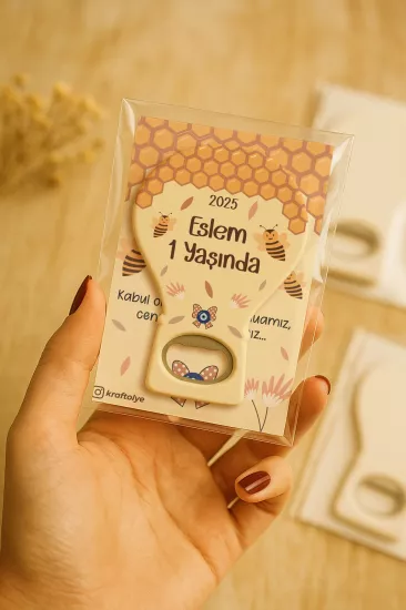 Jelatin Kartlı Bebek Hediyesi Balon Açacak Magnet | Baby Shower – Doğum Günü – Diş Buğdayı