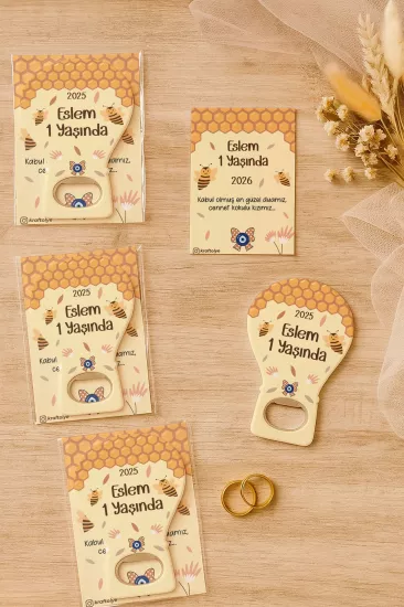 Jelatin Kartlı Bebek Hediyesi Balon Açacak Magnet | Baby Shower – Doğum Günü – Diş Buğdayı