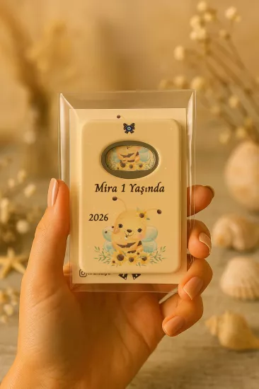 Kartlı Açacak Magnet | Bebek ve Baby Shower Hediyesi