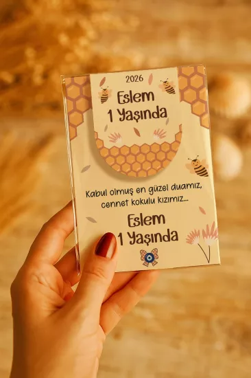 Kişiye Özel Mıknatıslı Kitap Ayracı Hediyelikleri
