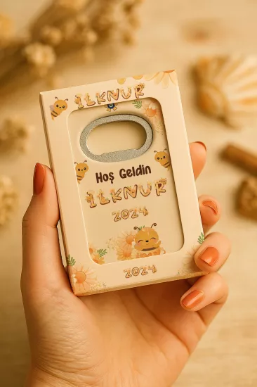 Yeni Doğan ve Baby Shower Açacak Magnet | Kutulu Hediyelik