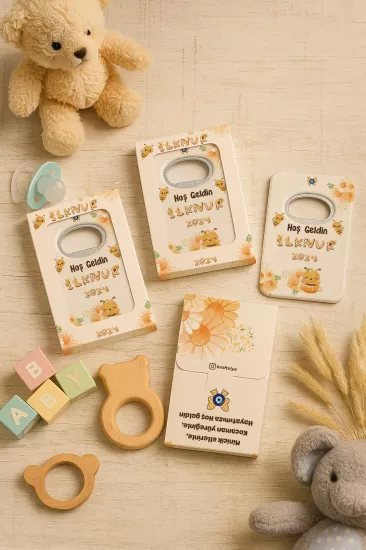 Yeni Doğan ve Baby Shower Açacak Magnet | Kutulu Hediyelik