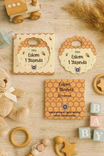 Kutulu Papatya Bardak Altlığı Açacak Magnet