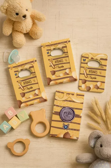 Mühürlü Açacak Magnet – Bebek Hediyesi