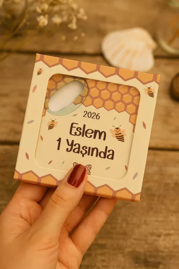 Mühürlü Kutulu Bardak Altlığı Açacak Magnet