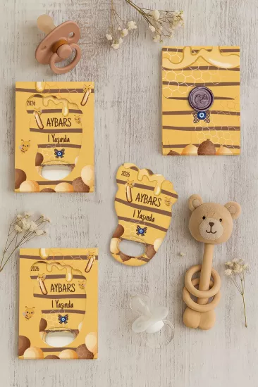 Mühürlü Ayak İzi Magnet | Bebek Hediyelikleri