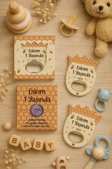 Mühürlü Kutulu Lale Açacak Magnet Hediyelik