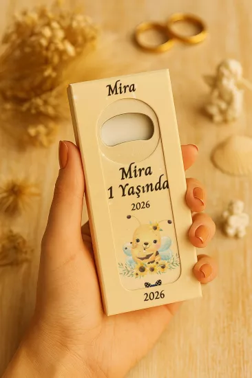Mühürlü Kutulu Uzun Açacak Magnet