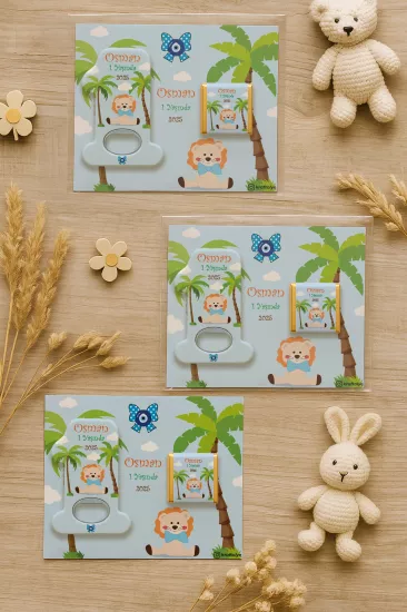 1 Yaş Açacak Magnet ve Madlen Çikolata | Bebek Hediyesi