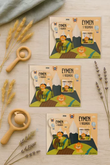 Yeni Doğan Bebek, Doğum Günü, Baby Shower, Diş Buğdayı Hediyesi Çikolatalı Ayak İzi Açacak Magnet