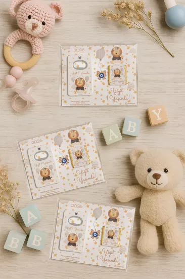 Çikolatalı Açacak Magnet – Bebek Hediyesi Magnet