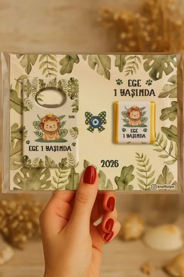 Çikolatalı Açacak Magnet – Bebek Hediyesi Magnet