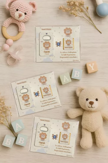 Çikolatalı Açacak Magnet – Bebek Hediyesi Magnet